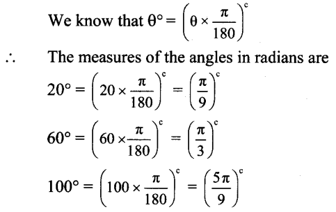 Maharashtra Board 11th Maths Solutions Chapter 1 Angle and its Measurement Ex 1.1 22