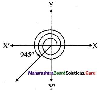 Maharashtra Board 11th Maths Solutions Chapter 1 Angle and its Measurement Ex 1.1 5