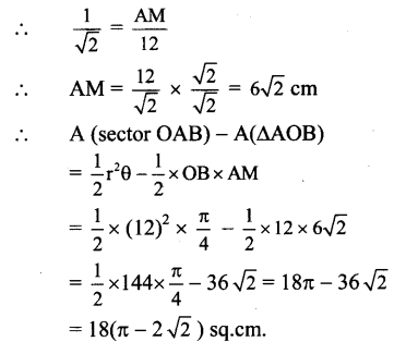 Maharashtra Board 11th Maths Solutions Chapter 1 Angle and its Measurement Ex 1.2 5