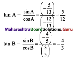 Maharashtra Board 11th Maths Solutions Chapter 3 Trigonometry - II Ex 3.1 15