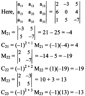 Maharashtra Board 11th Maths Solutions Chapter 4 Determinants and Matrices Ex 4.1 3