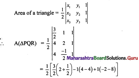 Maharashtra Board 11th Maths Solutions Chapter 4 Determinants and Matrices Ex 4.3 6