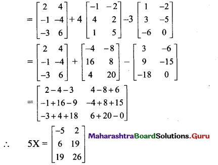 Maharashtra Board 11th Maths Solutions Chapter 4 Determinants and Matrices Ex 4.5 7