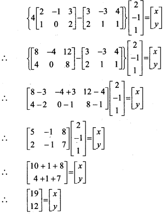 Maharashtra Board 11th Maths Solutions Chapter 4 Determinants and Matrices Ex 4.6 23