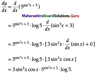 Maharashtra Board 12th Maths Solutions Chapter 1 Differentiation Ex 1.1 14