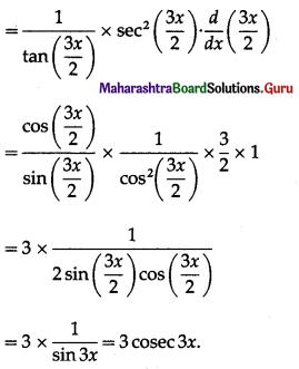 Maharashtra Board 12th Maths Solutions Chapter 1 Differentiation Ex 1.1 43