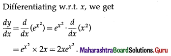 Maharashtra Board 12th Maths Solutions Chapter 1 Differentiation Ex 1.2 32