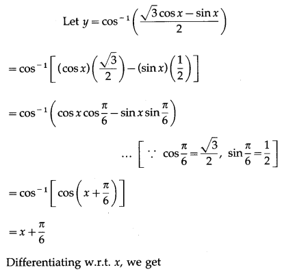 Maharashtra Board 12th Maths Solutions Chapter 1 Differentiation Ex 1.2 54