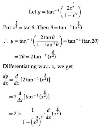 Maharashtra Board 12th Maths Solutions Chapter 1 Differentiation Ex 1.2 87