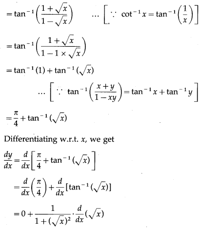 Maharashtra Board 12th Maths Solutions Chapter 1 Differentiation Ex 1.2 89