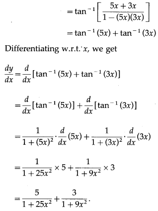 Maharashtra Board 12th Maths Solutions Chapter 1 Differentiation Ex 1.2 91