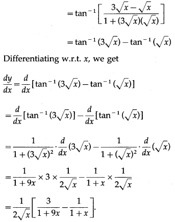 Maharashtra Board 12th Maths Solutions Chapter 1 Differentiation Ex 1.2 94