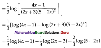 Maharashtra Board 12th Maths Solutions Chapter 1 Differentiation Ex 1.3 Q1 (ii)