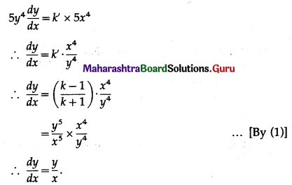 Maharashtra Board 12th Maths Solutions Chapter 1 Differentiation Ex 1.3 Q4 (iii).3
