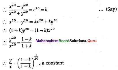Maharashtra Board 12th Maths Solutions Chapter 1 Differentiation Ex 1.3 Q4 (vi)