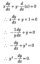Maharashtra Board 12th Maths Solutions Chapter 1 Differentiation Ex 1.4 Q3 (iii).1