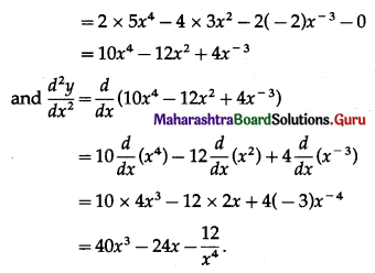 Maharashtra Board 12th Maths Solutions Chapter 1 Differentiation Ex 1.5 Q1 (i).1