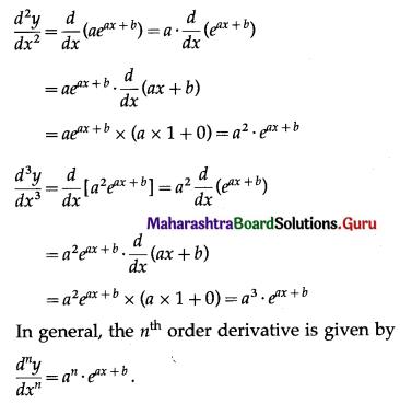 Maharashtra Board 12th Maths Solutions Chapter 1 Differentiation Ex 1.5 Q4 (iii).1
