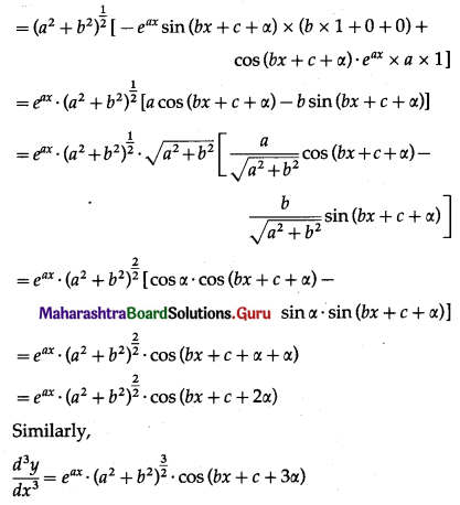 Maharashtra Board 12th Maths Solutions Chapter 1 Differentiation Ex 1.5 Q4 (xi).3