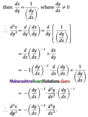 Maharashtra Board 12th Maths Solutions Chapter 1 Differentiation Miscellaneous Exercise 1 II Q5 (vi)