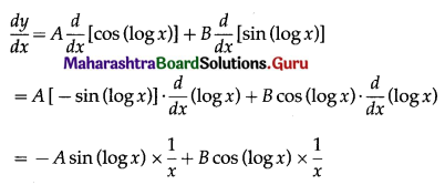 Maharashtra Board 12th Maths Solutions Chapter 1 Differentiation Miscellaneous Exercise 1 II Q7 (iv)