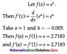 Maharashtra Board 12th Maths Solutions Chapter 2 Applications of Derivatives Ex 2.2 Q4 (i)
