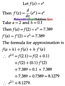 Maharashtra Board 12th Maths Solutions Chapter 2 Applications of Derivatives Ex 2.2 Q4 (ii)