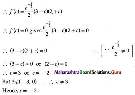 Maharashtra Board 12th Maths Solutions Chapter 2 Applications of Derivatives Ex 2.3 Q6.1
