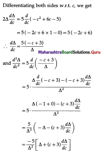 Maharashtra Board 12th Maths Solutions Chapter 2 Applications of Derivatives Ex 2.4 Q16.2