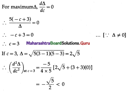 Maharashtra Board 12th Maths Solutions Chapter 2 Applications of Derivatives Ex 2.4 Q16.3