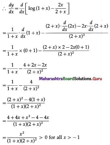Maharashtra Board 12th Maths Solutions Chapter 2 Applications of Derivatives Ex 2.4 Q23