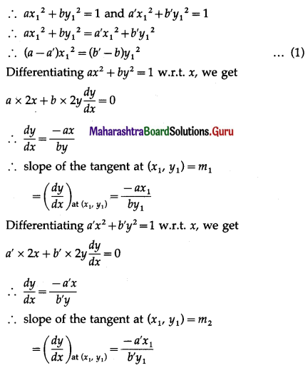 Maharashtra Board 12th Maths Solutions Chapter 2 Applications of Derivatives Miscellaneous Exercise 2 II Q1