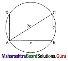 Maharashtra Board 12th Maths Solutions Chapter 2 Applications of Derivatives Miscellaneous Exercise 2 II Q13