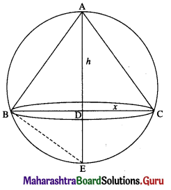 Maharashtra Board 12th Maths Solutions Chapter 2 Applications of Derivatives Miscellaneous Exercise 2 II Q19