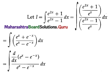 Maharashtra Board 12th Maths Solutions Chapter 3 Indefinite Integration Ex 3.2(A) I Q8