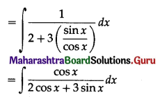 Maharashtra Board 12th Maths Solutions Chapter 3 Indefinite Integration Ex 3.2(A) II Q6