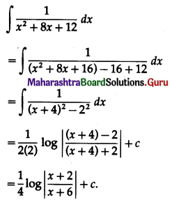 Maharashtra Board 12th Maths Solutions Chapter 3 Indefinite Integration Ex 3.2(B) I Q10
