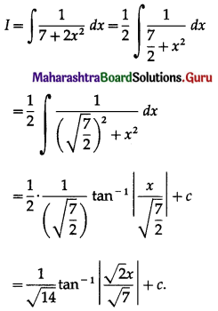 Maharashtra Board 12th Maths Solutions Chapter 3 Indefinite Integration Ex 3.2(B) I Q3