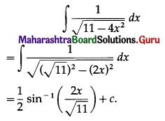 Maharashtra Board 12th Maths Solutions Chapter 3 Indefinite Integration Ex 3.2(B) I Q5