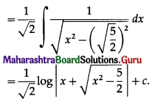 Maharashtra Board 12th Maths Solutions Chapter 3 Indefinite Integration Ex 3.2(B) I Q6.1