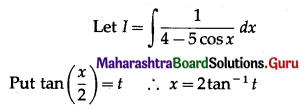 Maharashtra Board 12th Maths Solutions Chapter 3 Indefinite Integration Ex 3.2(B) II Q2