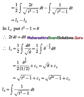 Maharashtra Board 12th Maths Solutions Chapter 3 Indefinite Integration Ex 3.2(C) Q9.1