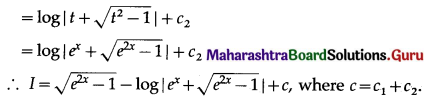 Maharashtra Board 12th Maths Solutions Chapter 3 Indefinite Integration Ex 3.2(C) Q9.2