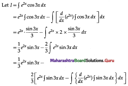 Maharashtra Board 12th Maths Solutions Chapter 3 Indefinite Integration Ex 3.3 I Q10