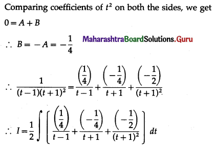 Maharashtra Board 12th Maths Solutions Chapter 3 Indefinite Integration Ex 3.4 Q19.2