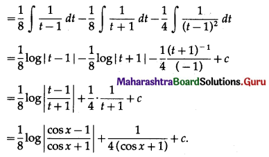 Maharashtra Board 12th Maths Solutions Chapter 3 Indefinite Integration Ex 3.4 Q19.3