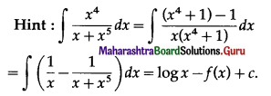 Maharashtra Board 12th Maths Solutions Chapter 3 Indefinite Integration Miscellaneous Exercise 3 I Q2