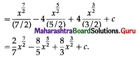Maharashtra Board 12th Maths Solutions Chapter 3 Indefinite Integration Miscellaneous Exercise 3 II Q1.1