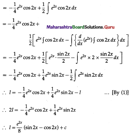 Maharashtra Board 12th Maths Solutions Chapter 3 Indefinite Integration Miscellaneous Exercise 3 III Q13.1