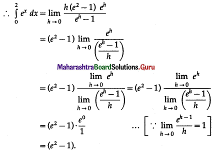 Maharashtra Board 12th Maths Solutions Chapter 4 Definite Integration Ex 4.1 Q3.1